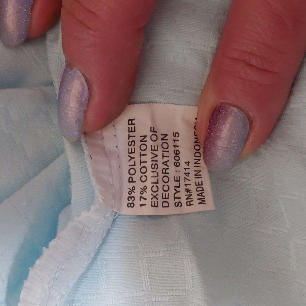 Miss Elaine Vintage Pastel Long Robe S - Picture 10 of 14